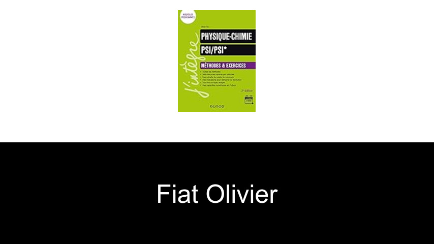 livres de Fiat Olivier
