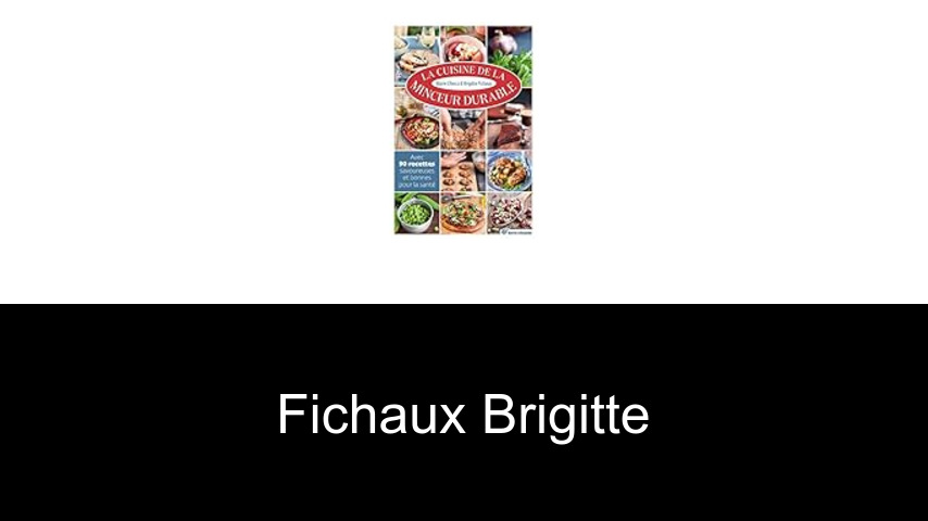 livres de Fichaux Brigitte