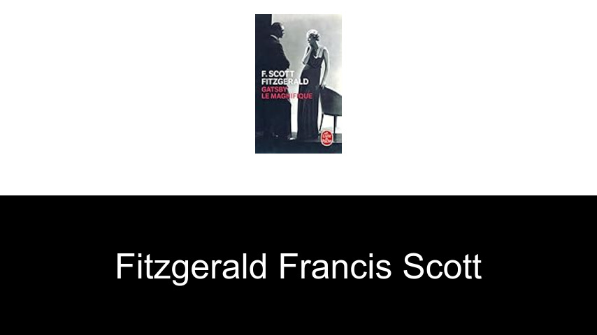 livres de Fitzgerald Francis Scott