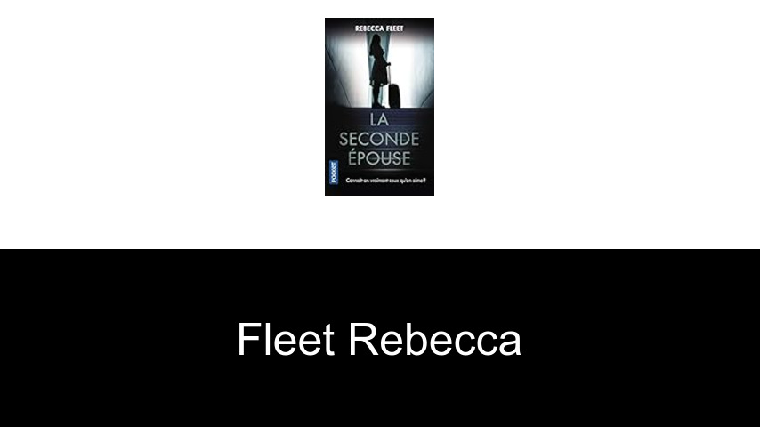 livres de Fleet Rebecca