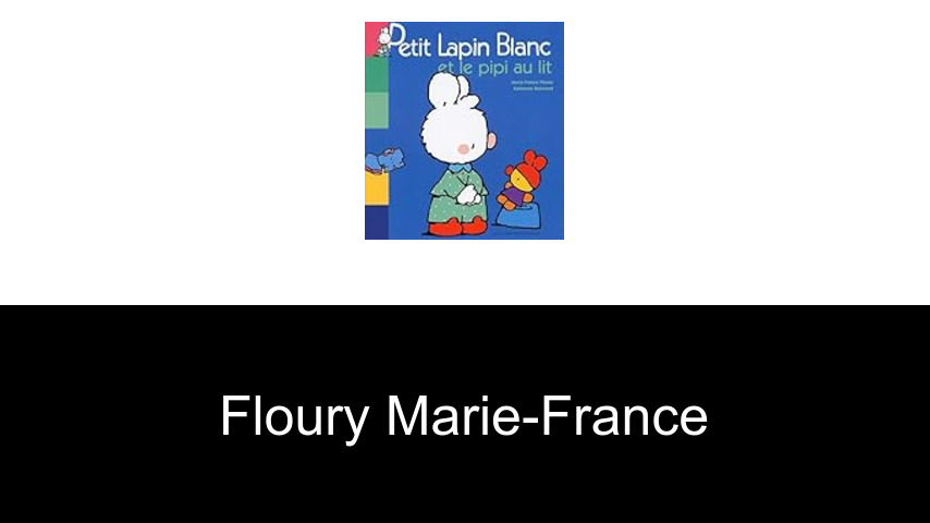 livres de Floury Marie-France