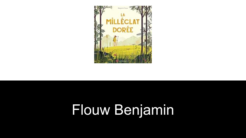 livres de Flouw Benjamin