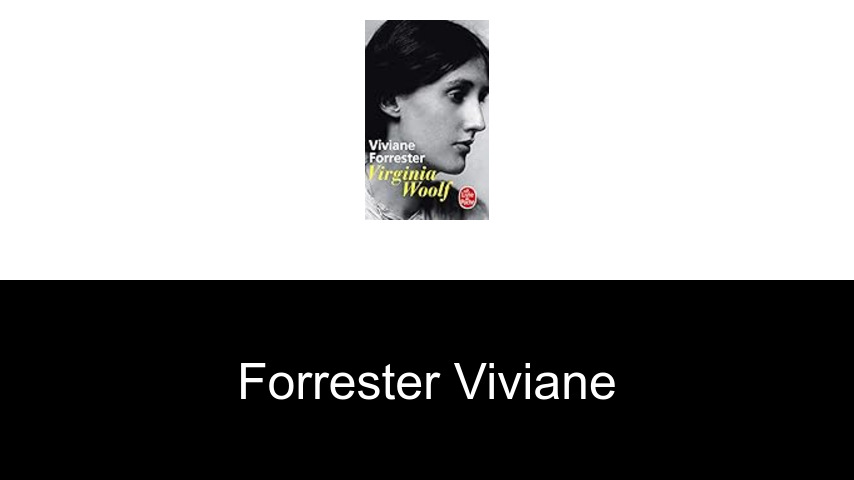livres de Forrester Viviane