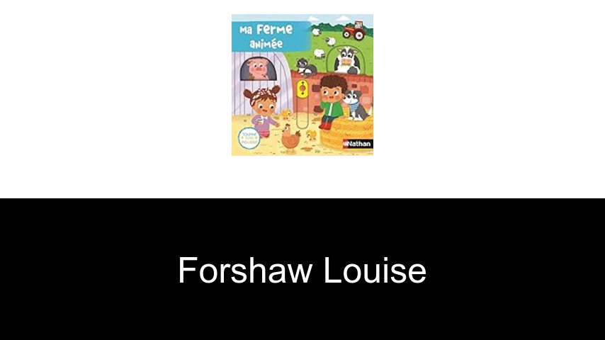 livres de Forshaw Louise