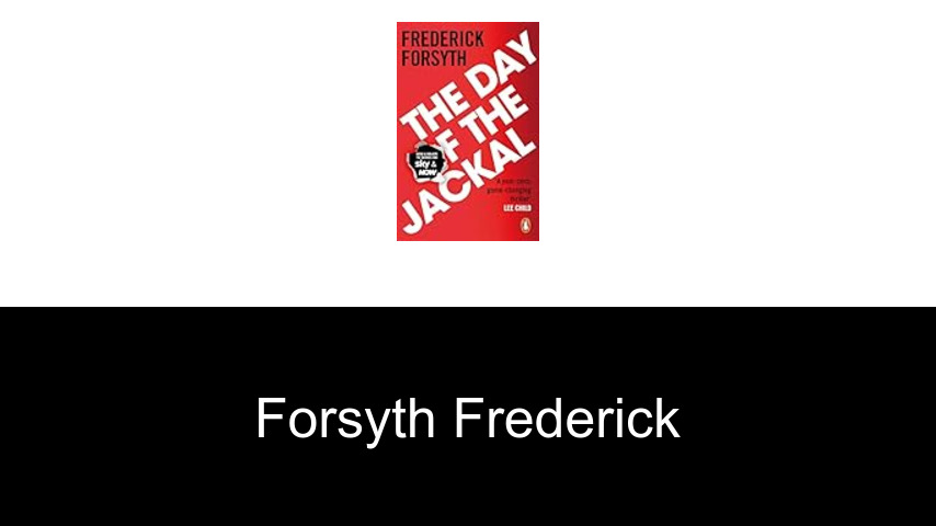 livres de Forsyth Frederick