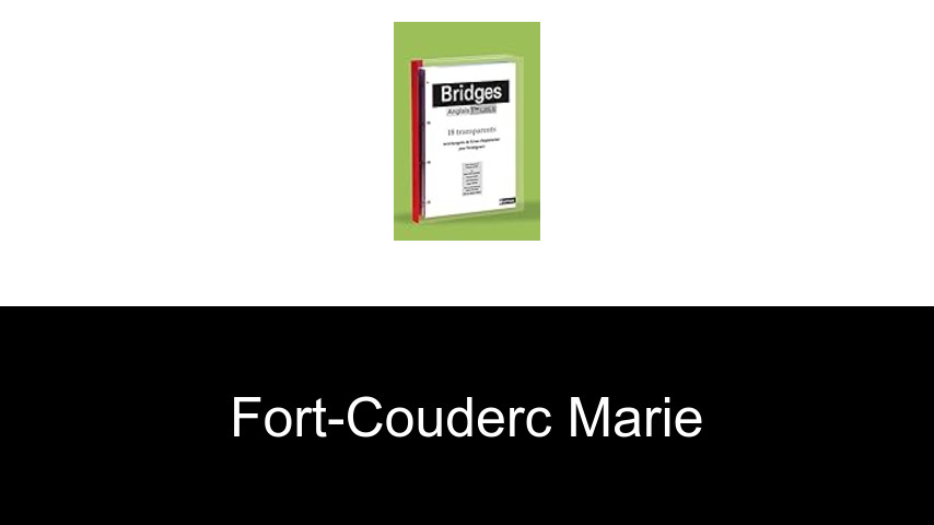 livres de Fort-Couderc Marie