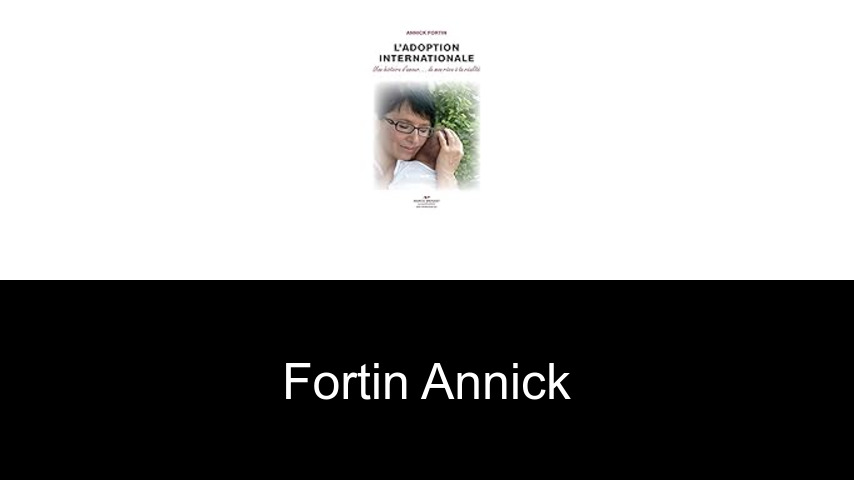 livres de Fortin Annick