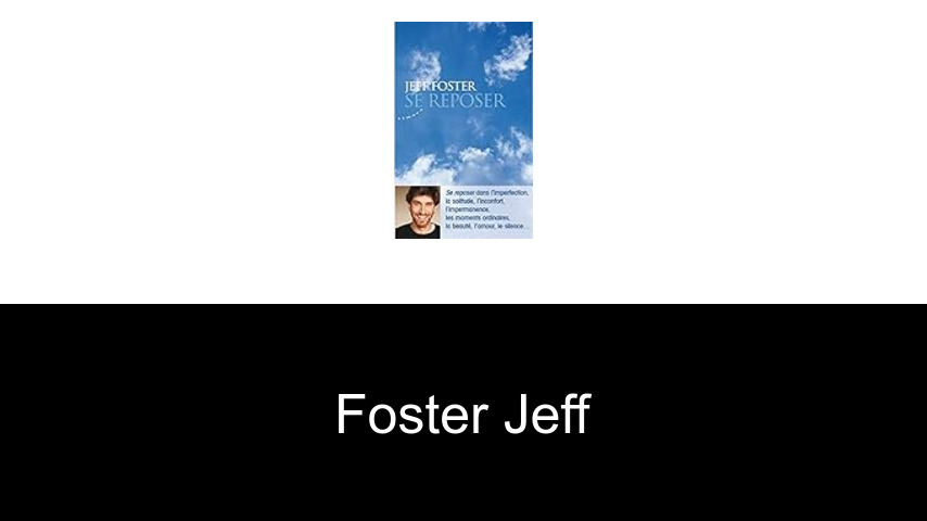 livres de Foster Jeff