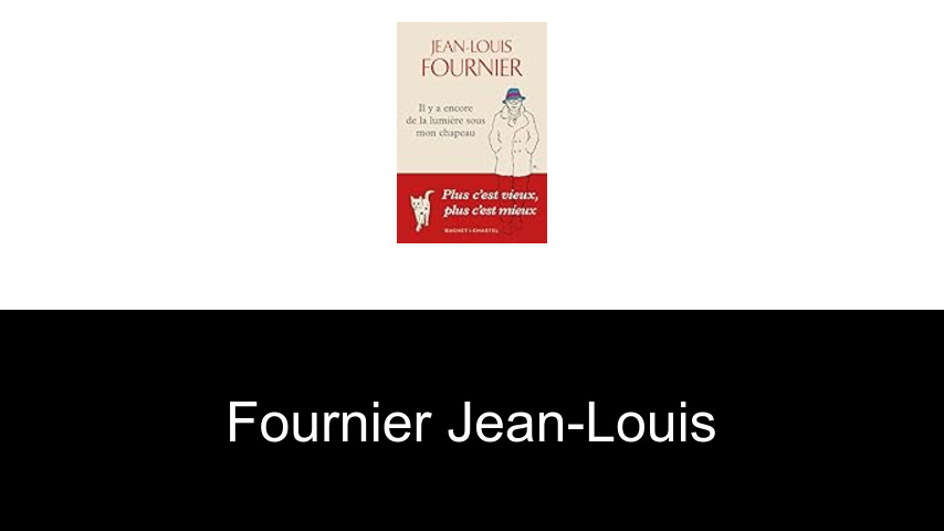 livres de Fournier Jean-Louis