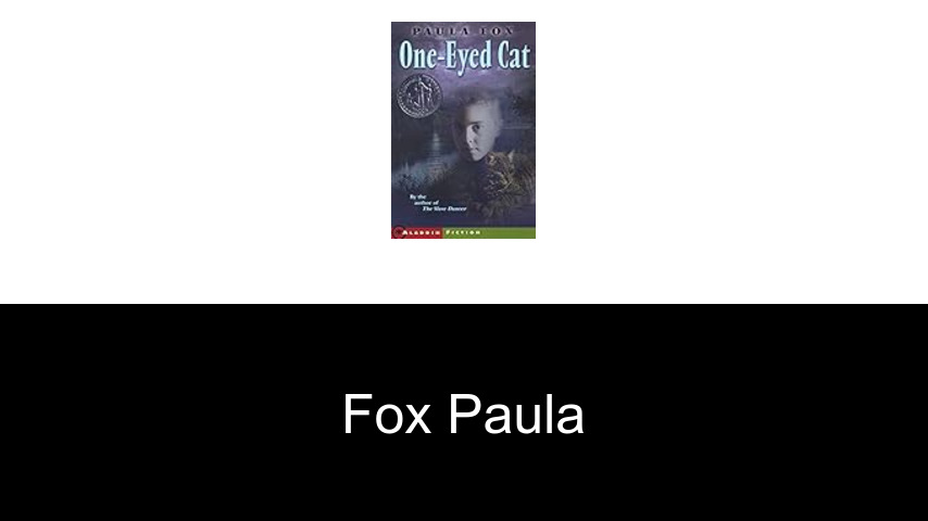 livres de Fox Paula