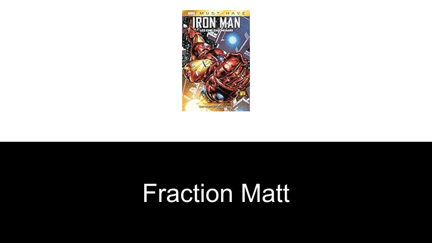 livres de Fraction Matt