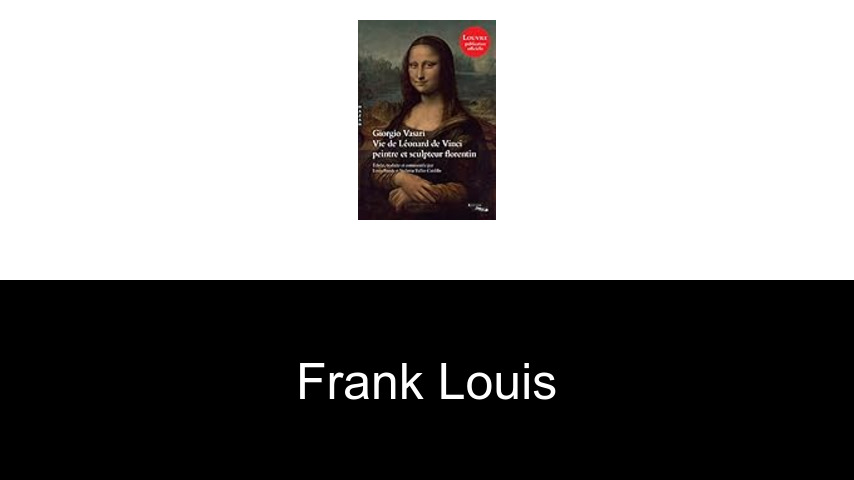 livres de Frank Louis