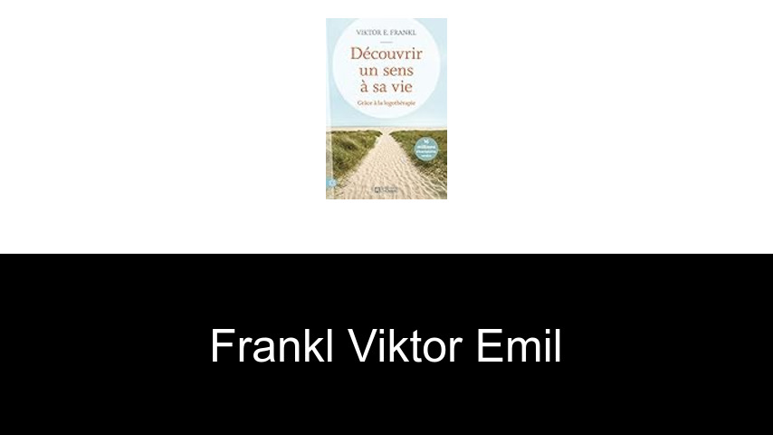 livres de Frankl Viktor Emil