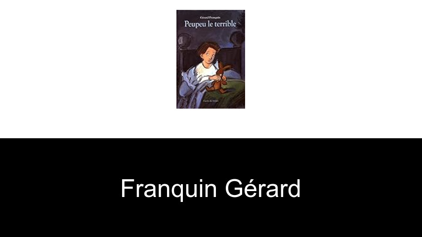 livres de Franquin Gérard
