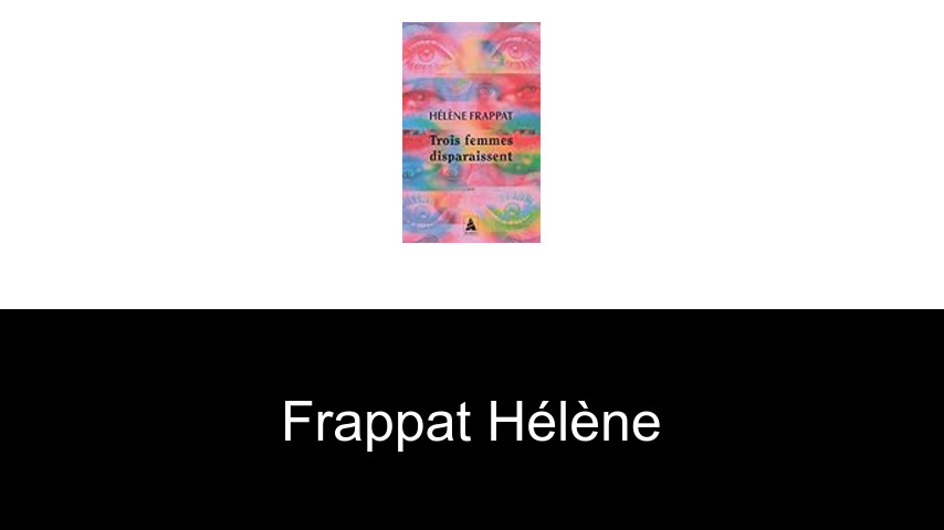 livres de Frappat Hélène