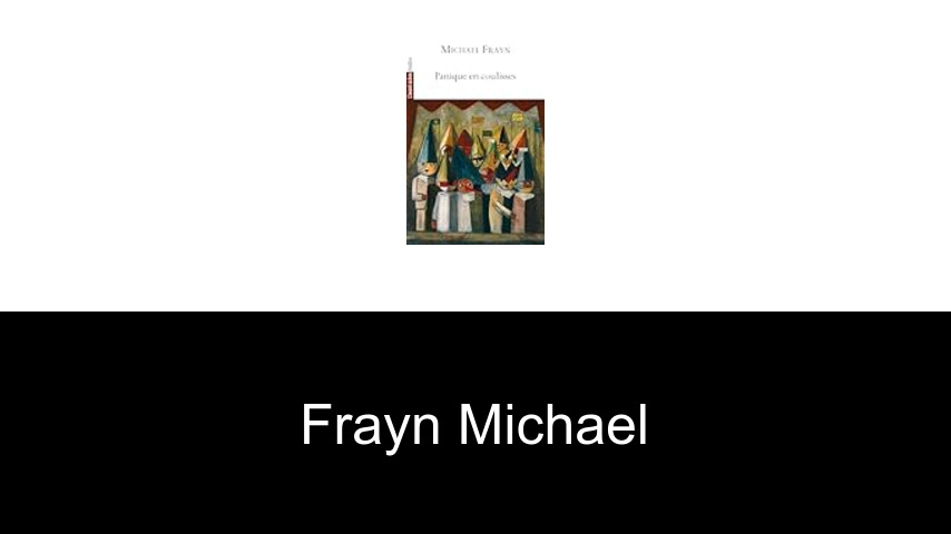 livres de Frayn Michael
