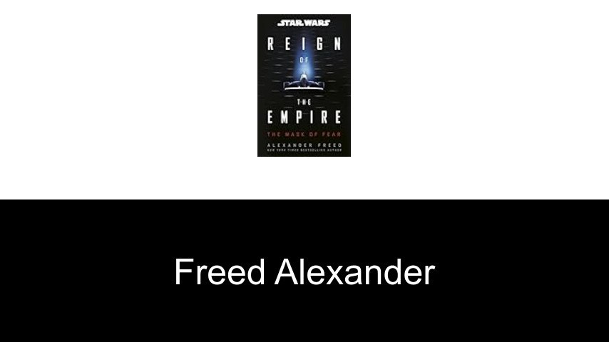 livres de Freed Alexander