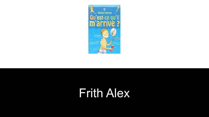 livres de Frith Alex