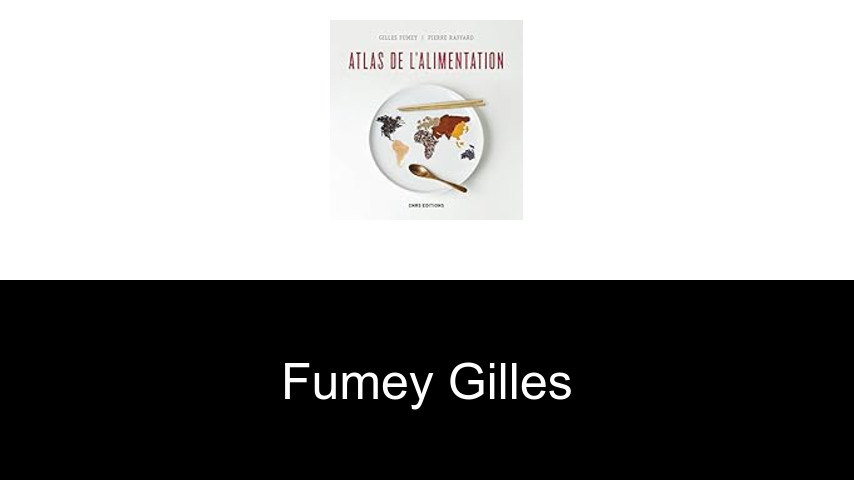 livres de Fumey Gilles