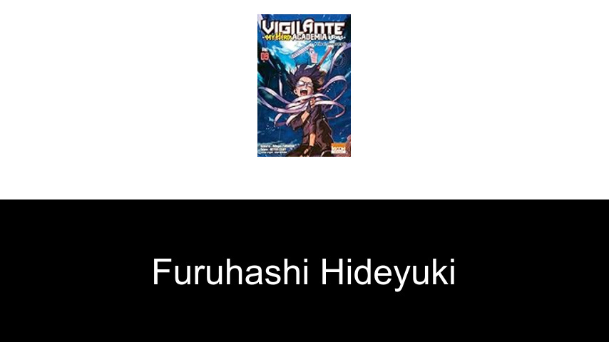 livres de Furuhashi Hideyuki