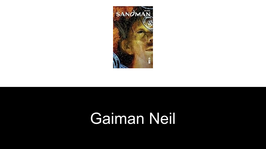 livres de Gaiman Neil