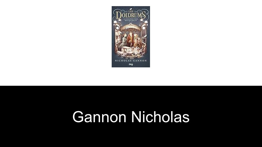 livres de Gannon Nicholas