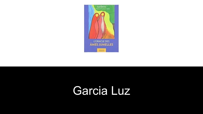 livres de Garcia Luz