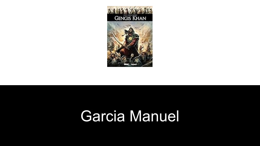 livres de Garcia Manuel