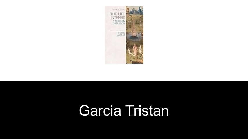 livres de Garcia Tristan