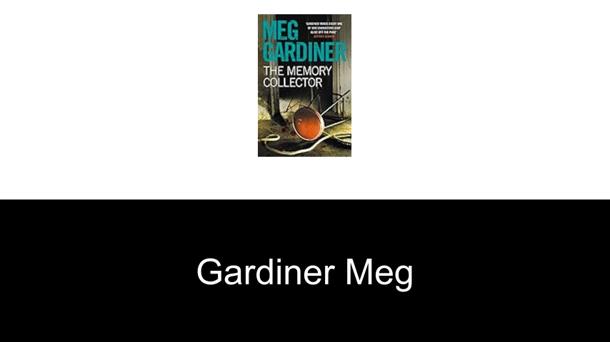 livres de Gardiner Meg