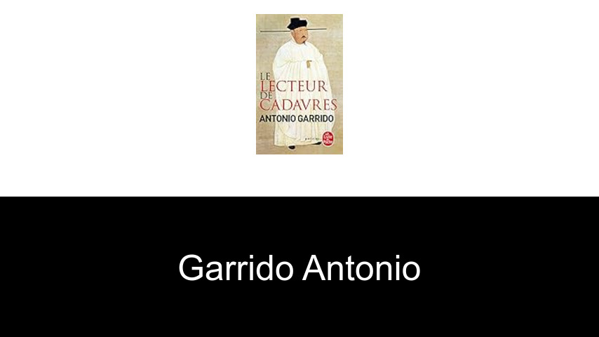 livres de Garrido Antonio