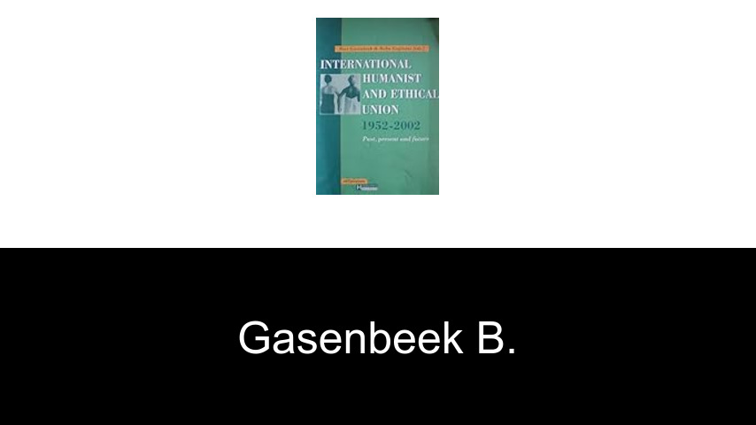 livres de Gasenbeek B.