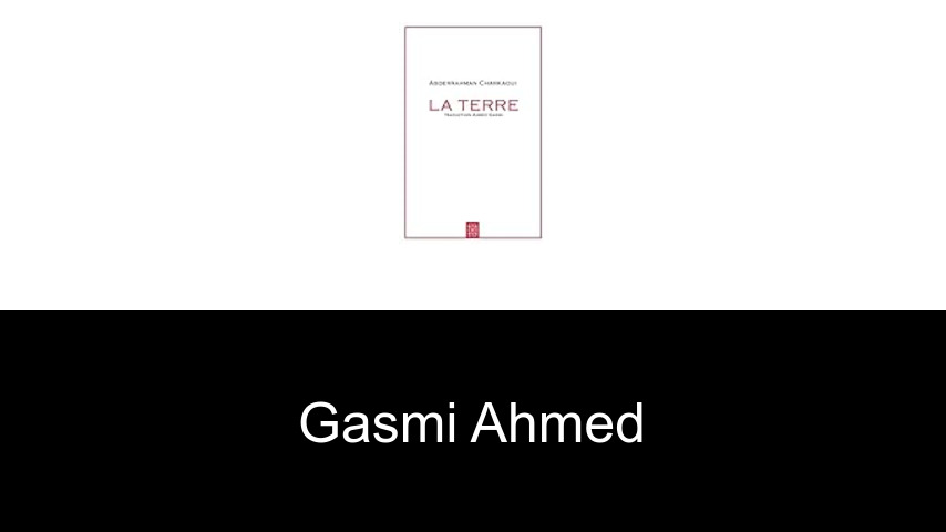 livres de Gasmi Ahmed