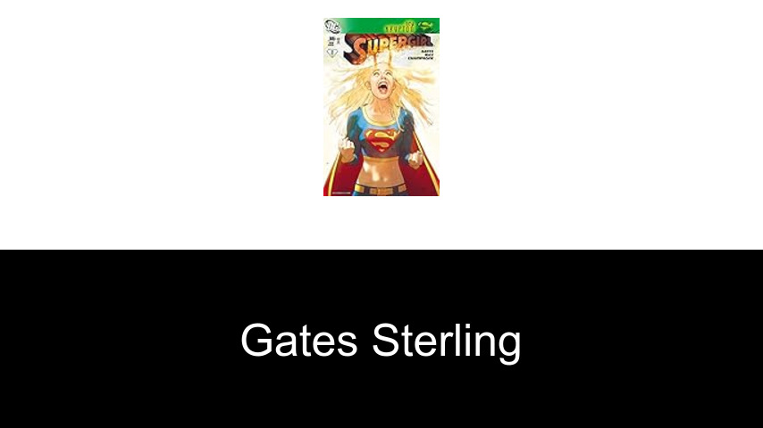 livres de Gates Sterling