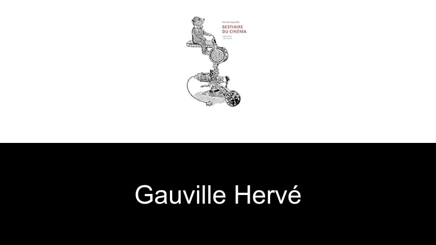 livres de Gauville Hervé