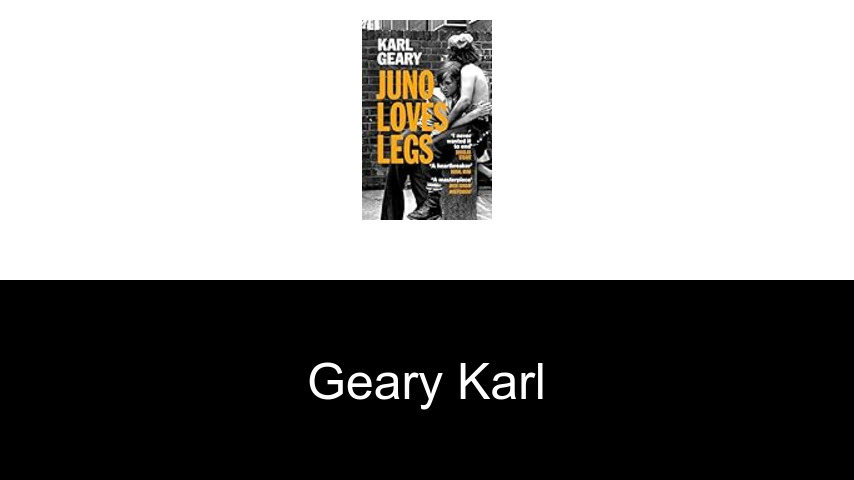 livres de Geary Karl