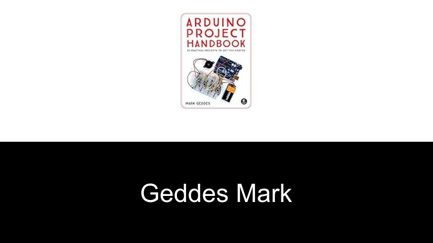 livres de Geddes Mark