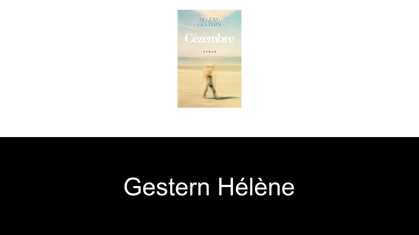 livres de Gestern Hélène