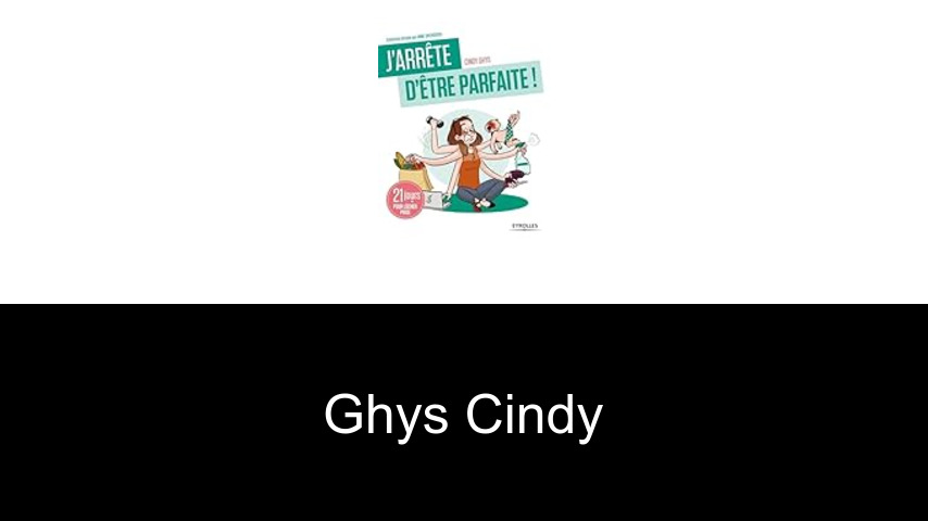 livres de Ghys Cindy