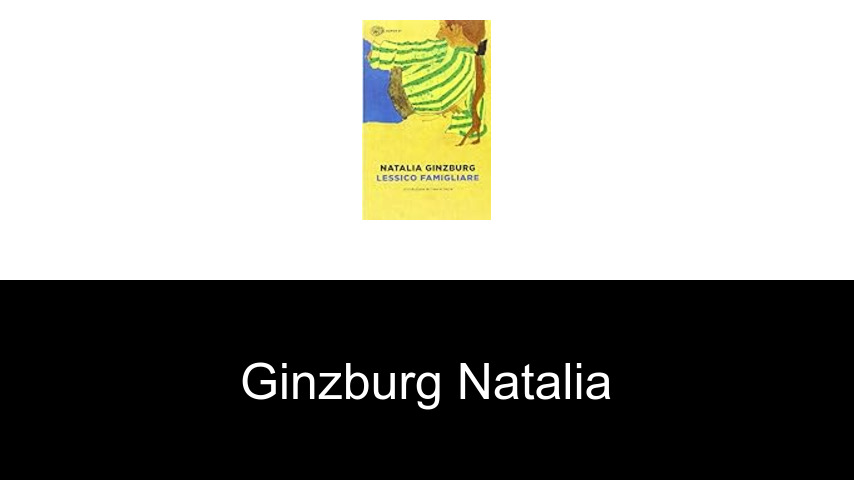 livres de Ginzburg Natalia