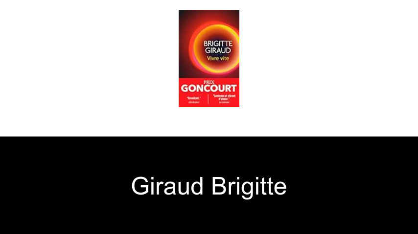 livres de Giraud Brigitte