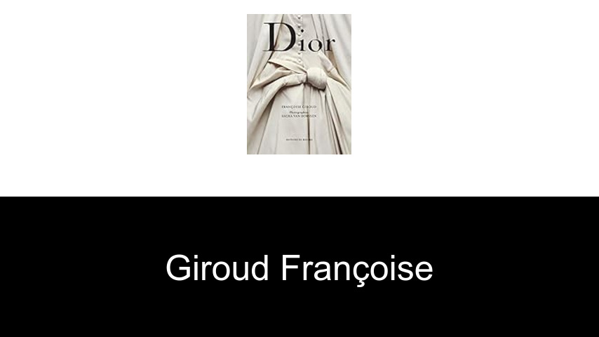 livres de Giroud Françoise