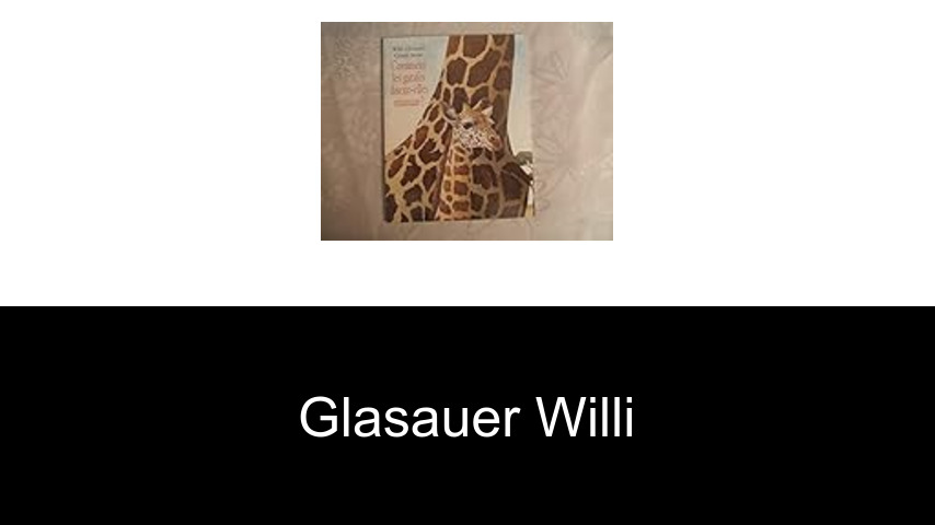 livres de Glasauer Willi