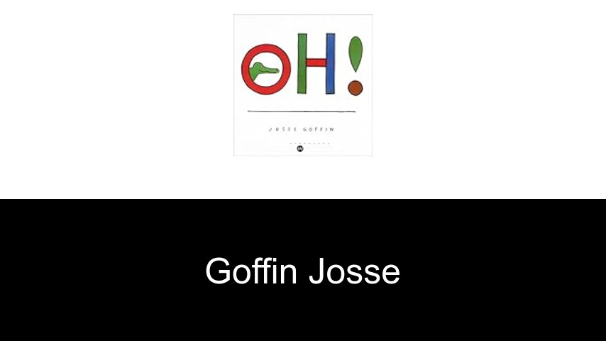 livres de Goffin Josse