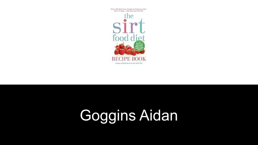 livres de Goggins Aidan
