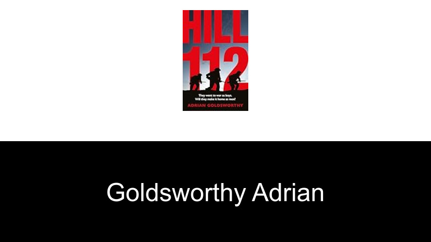 livres de Goldsworthy Adrian