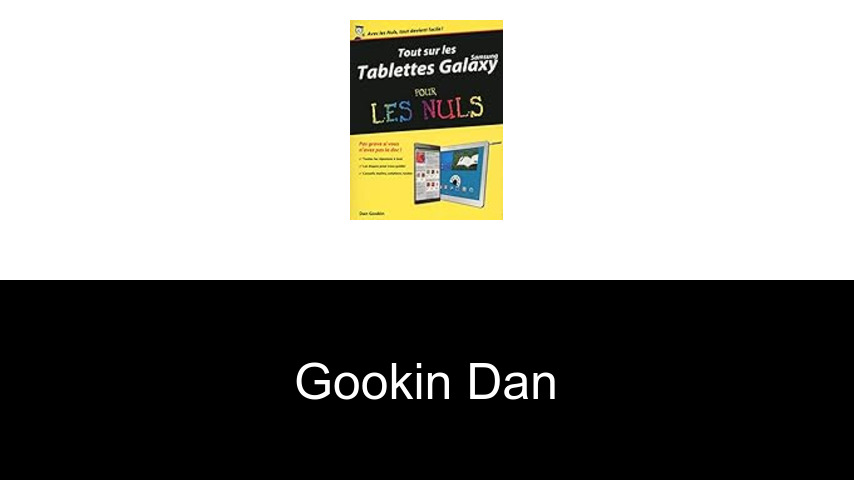 livres de Gookin Dan