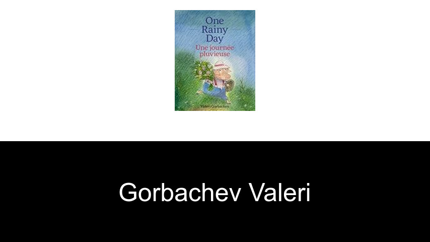 livres de Gorbachev Valeri