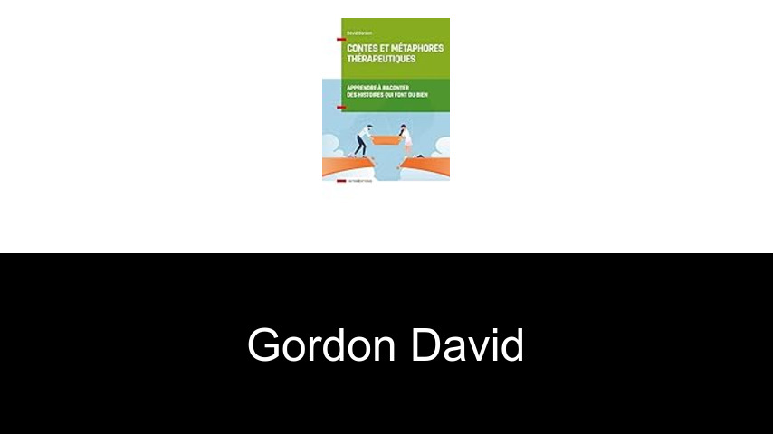 livres de Gordon David