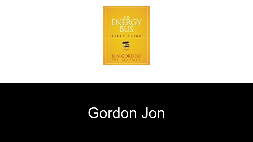 livres de Gordon Jon